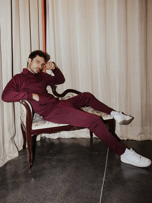 Collared Sweat Set